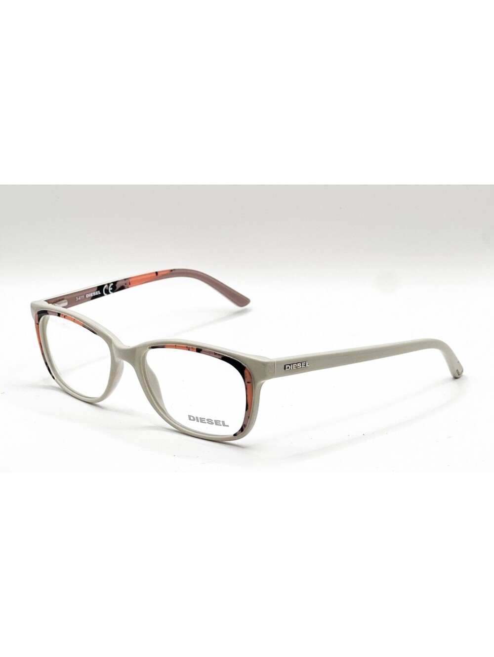 Diesel DL 5008 020 Light Gray Full Rim Authentic Eyeglass Frames 51-16